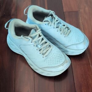 Hoka One One Light Blue Athletic Shoes